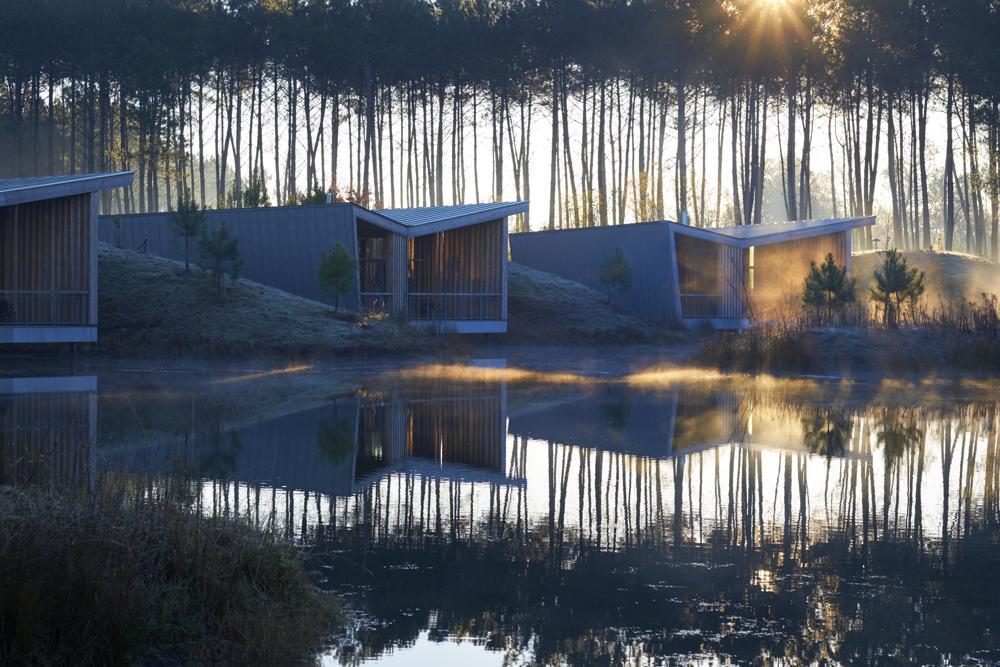Les Echasses Golf & Surf Eco Lodge Saubion Екстериор снимка