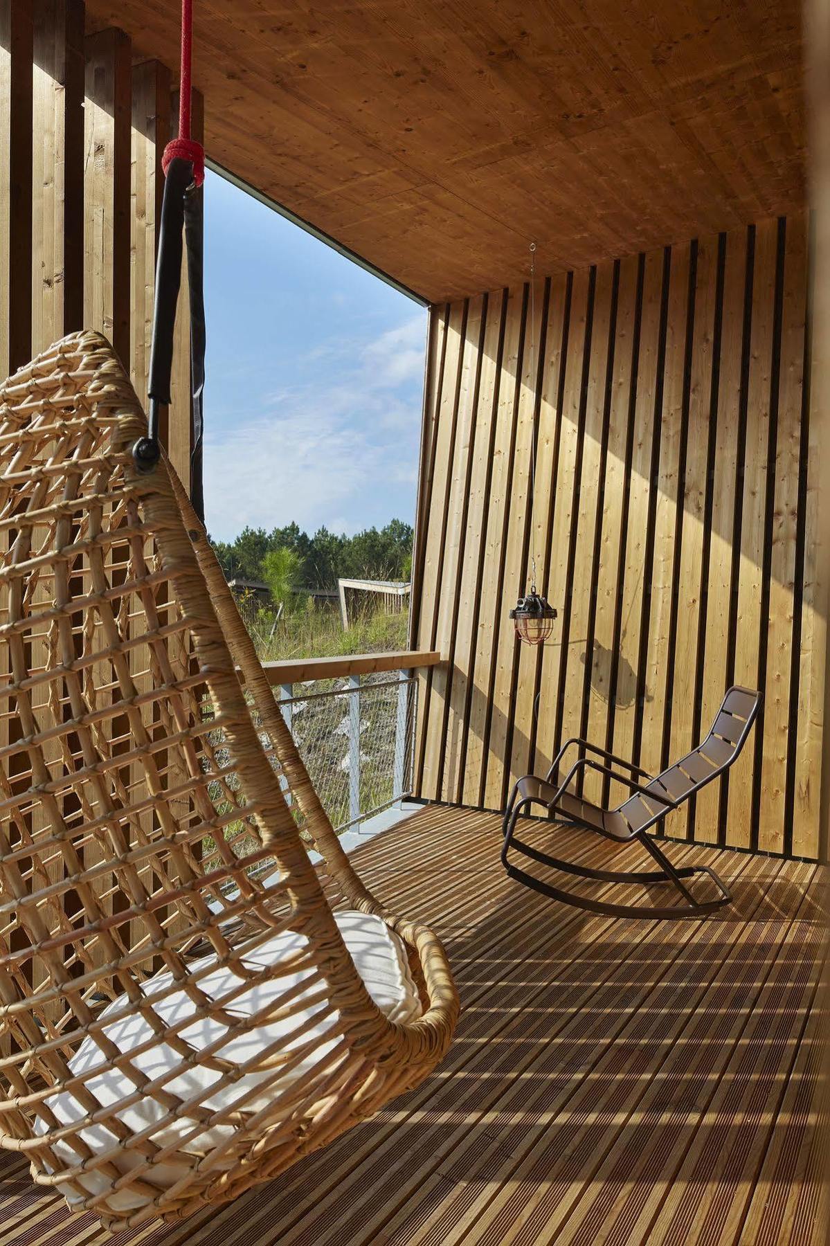Les Echasses Golf & Surf Eco Lodge Saubion Екстериор снимка