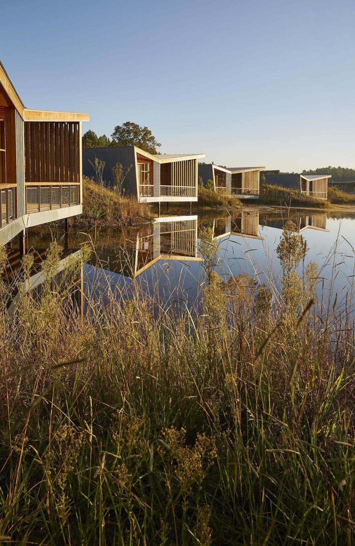 Les Echasses Golf & Surf Eco Lodge Saubion Екстериор снимка